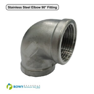 1/2 Inch - 2 Inch Stainless Steel 90 Degree Elbow