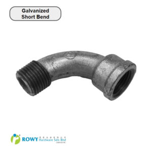 GI Short Bend For 1/2 Inch To 1 Inch Galvanized Pipe Connectors