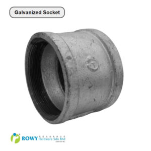 GI Socket For Galvanized Steel Pipe Fittings 1/2 Inch To 4 Inch