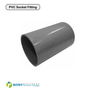 PVC Socket Pipe Fitting 15mm - 300mm / 1/2' inch to 12' inch