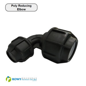 Poly Elbow Reducer Poly Pipe Connector Sirim Or Non Sirim PN16 25mm x 20mm To 63mm x 50mm