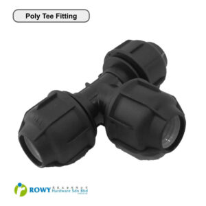 Tee Poly 20mm Tee HDPE 110mm Poly Tee Pipe Fitting HDPE Equal Tee Sirim Non Sirim PN16